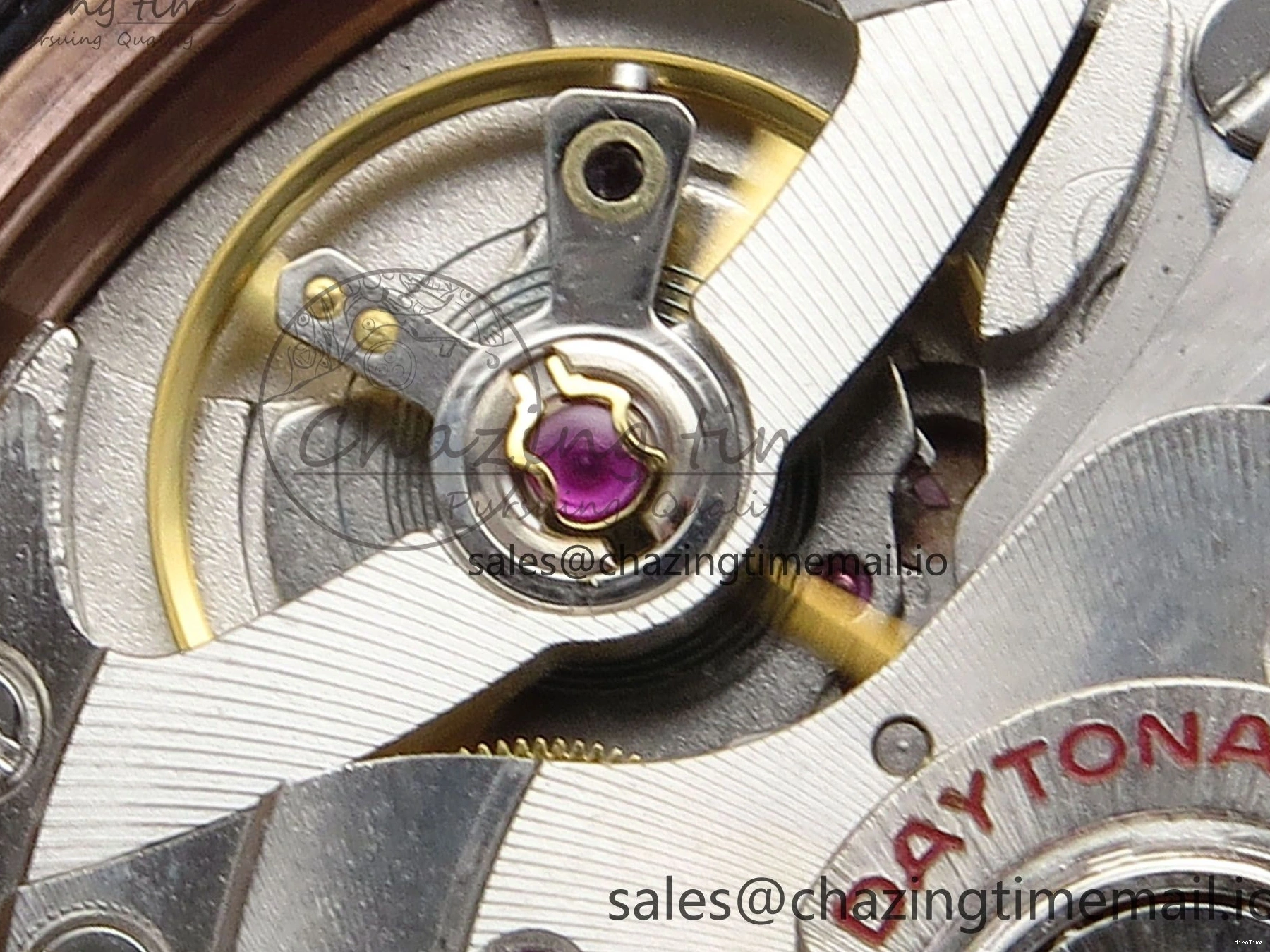 MiroTime 0516 Daytona 126515 QF 1:1 Best Edition Black RG Diamonds Dial on Oysterflex Strap SH4131 V Sophisticated 701